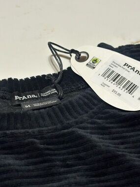 Prana Black Ribbed Women’s Top